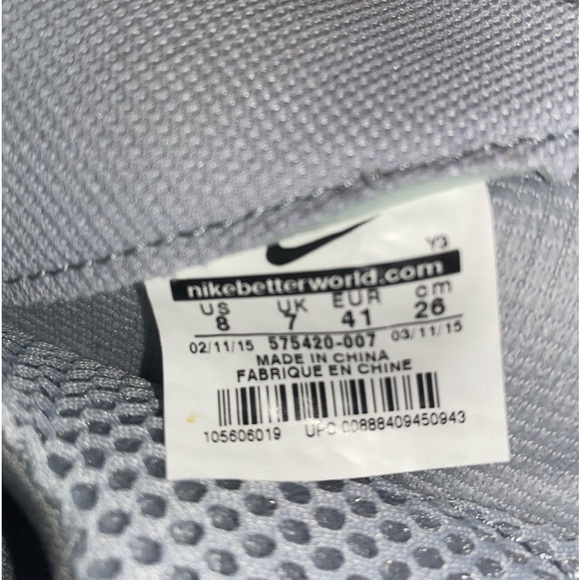 Nike Air Foamposite Pro One PRM Wolf Grey Suede - Picture 14 of 16